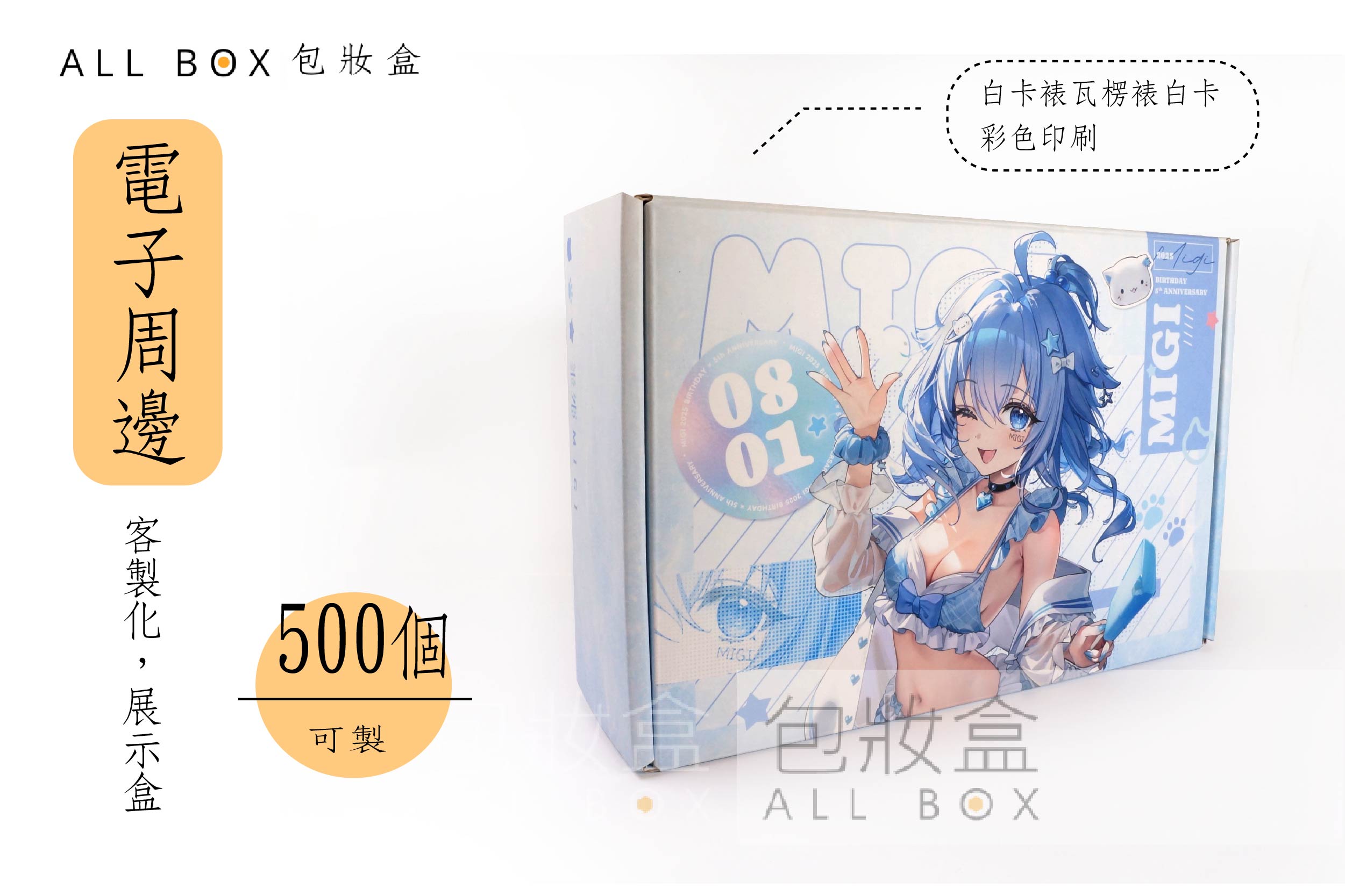 《電子周邊業愛用包裝》子午計畫米姬展示盒 《電子周邊業愛用包裝》子午計畫米姬展示盒