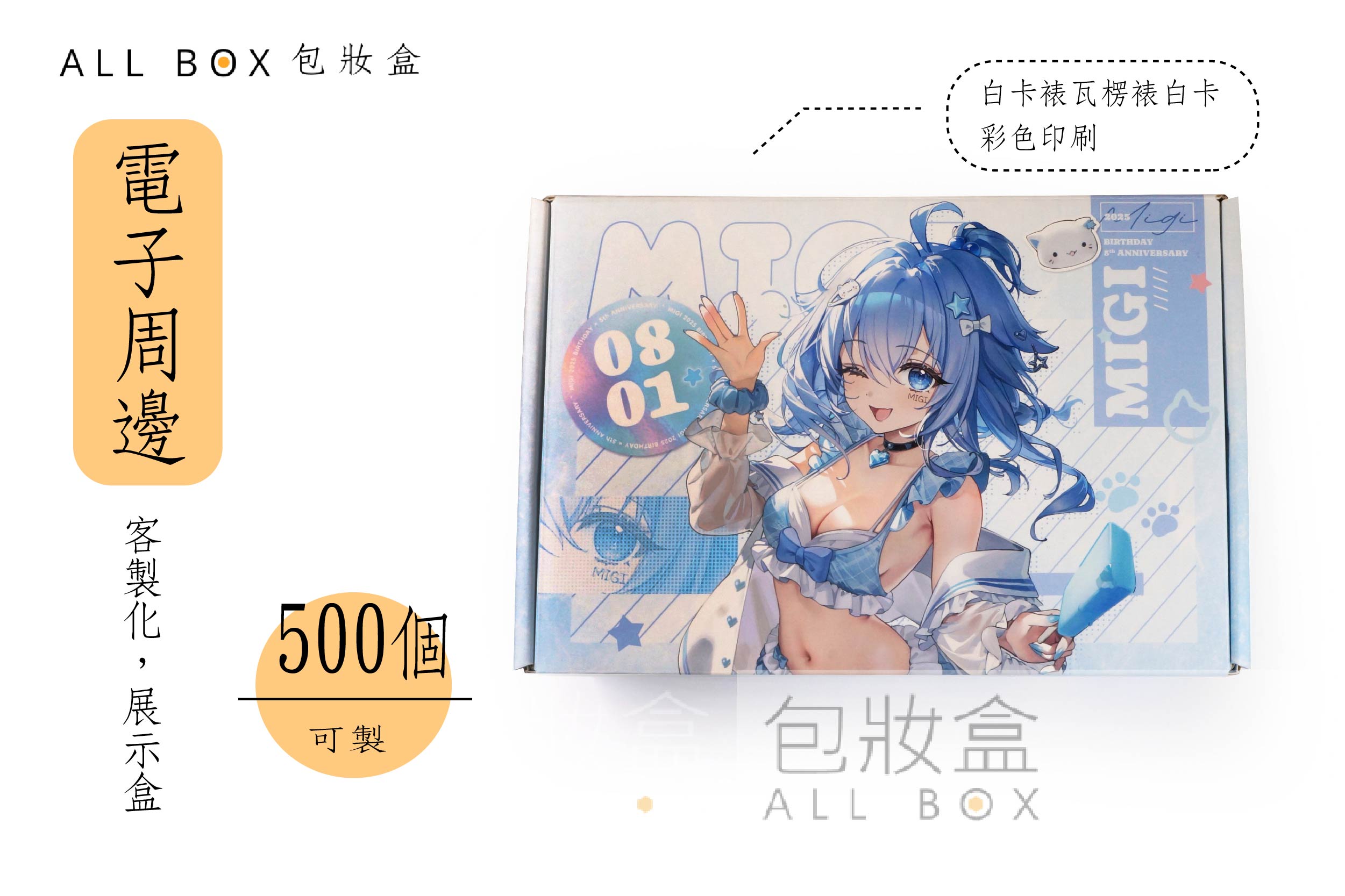 《電子周邊業愛用包裝》子午計畫米姬展示盒 《電子周邊業愛用包裝》子午計畫米姬展示盒