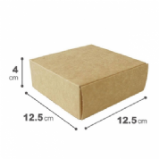 《A-EN12》50入素面瓦楞紙盒【平面出貨】 《A-EN12》50入素面瓦楞紙盒【平面出貨】