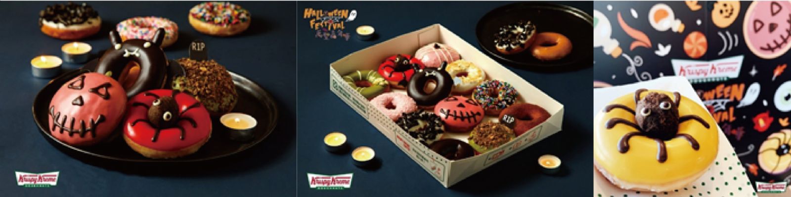 包妝盒與 Krispy Kreme擦出萬聖節甜甜圈包裝的火花